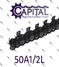 50A1-2L زنجیر صنعتی شاخکدار برند CAPITAL