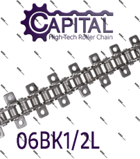 06BK1/2L زنجیر صنعتی شاخکدار برند CAPITAL